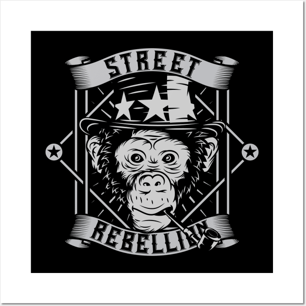 Street Rebellion Wall Art by BrillianD